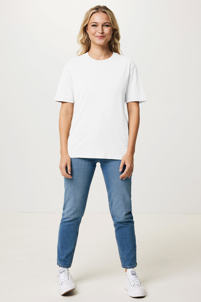 Teide recycled cotton t-shirt, recycled white