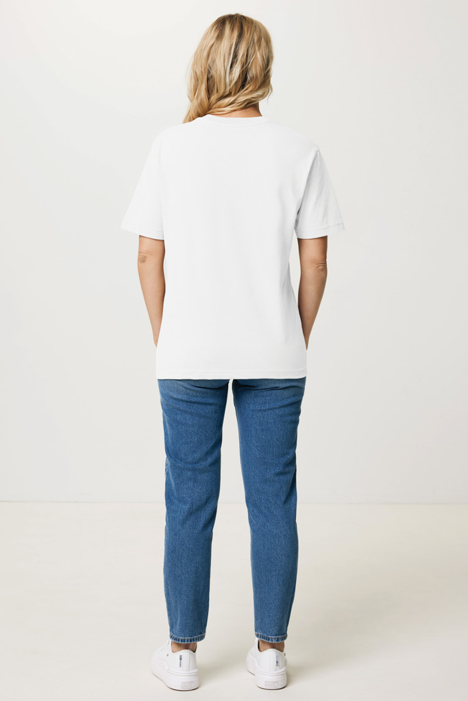 Teide recycled cotton t-shirt, recycled white