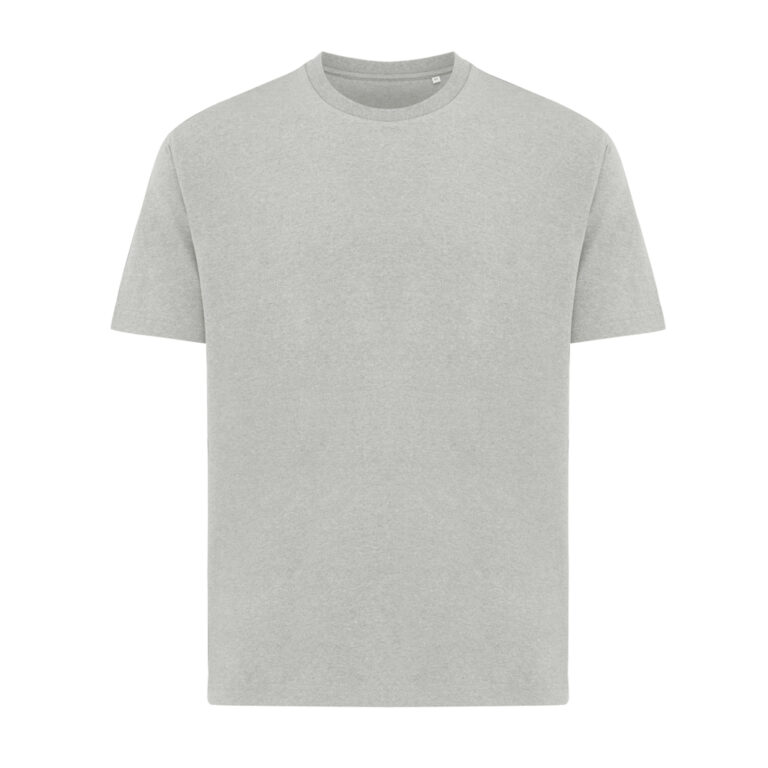 Teide recycled cotton t-shirt, heather grey