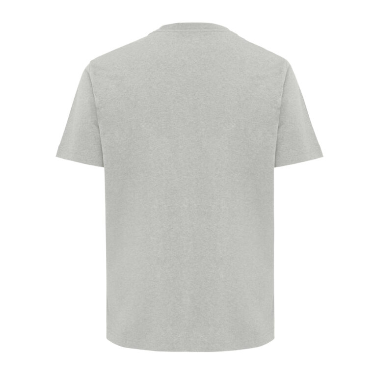 Teide recycled cotton t-shirt, heather grey