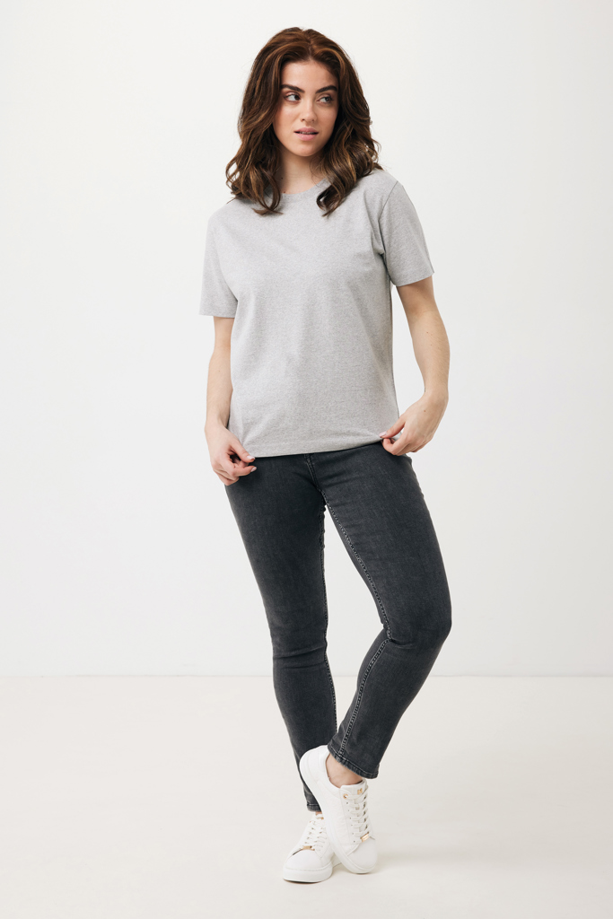 Teide recycled cotton t-shirt, heather grey