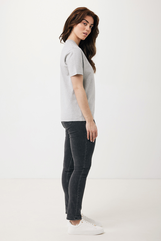 Teide recycled cotton t-shirt, heather grey