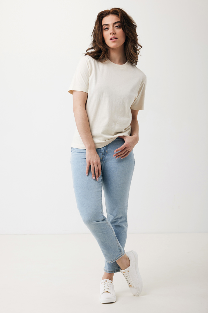 Teide gerecycled katoen t-shirt, natural raw