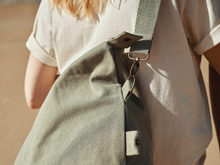 Teide gerecycled katoen t-shirt, natural raw