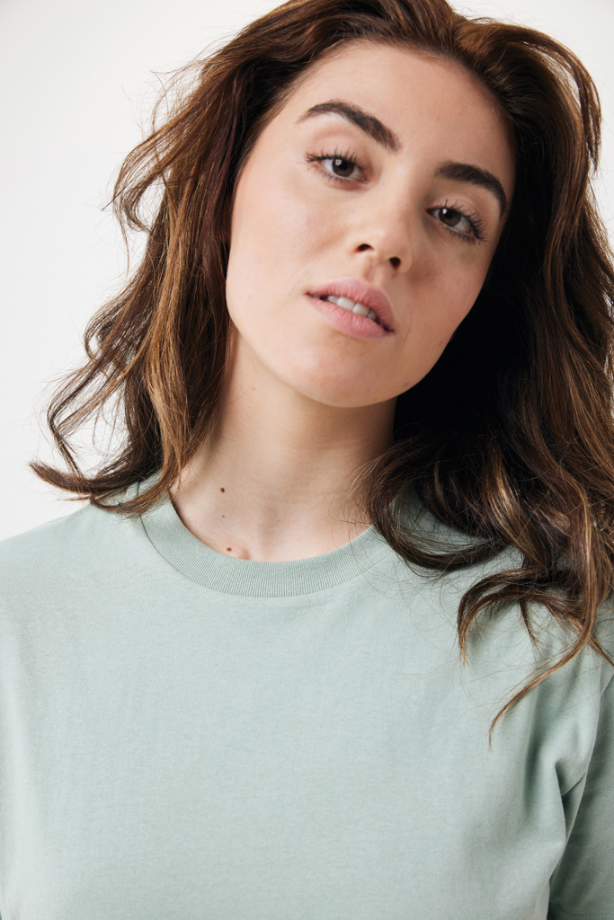 Teide recycled cotton t-shirt, iceberg green