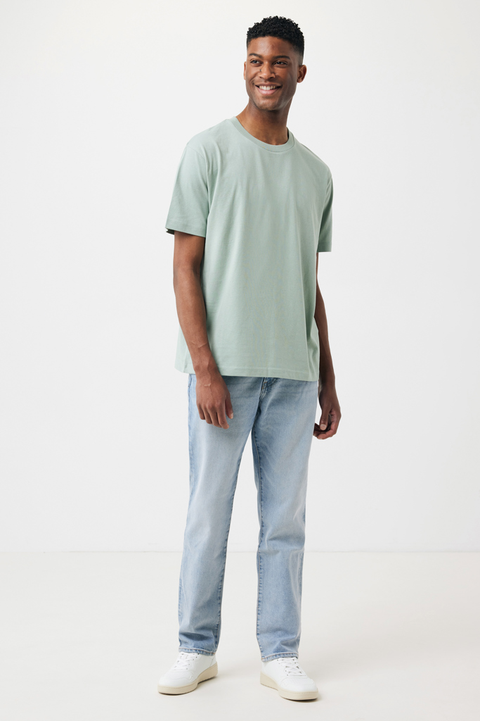Teide recycled cotton t-shirt, iceberg green