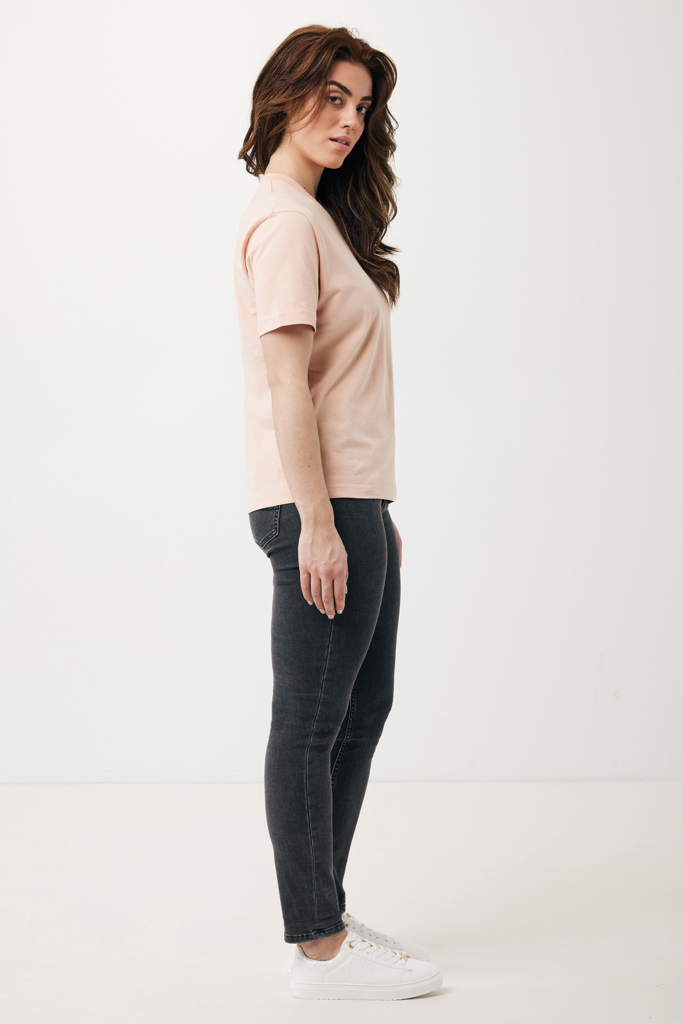 Teide recycled cotton t-shirt, peach nectar