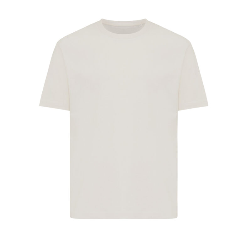 Teide recycled cotton t-shirt, ivory white