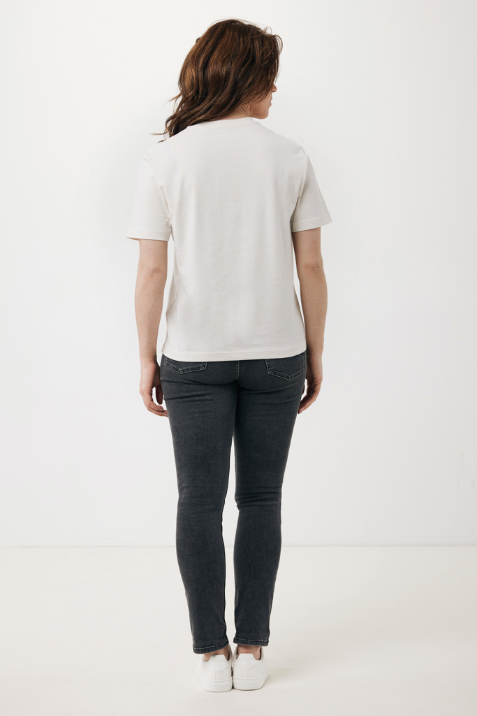 Teide recycled cotton t-shirt, ivory white