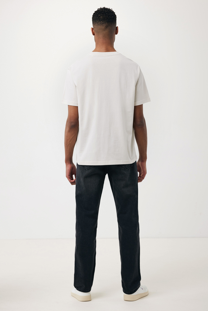 Teide recycled cotton t-shirt, ivory white