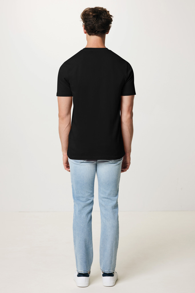 Brett recycled cotton t-shirt, black