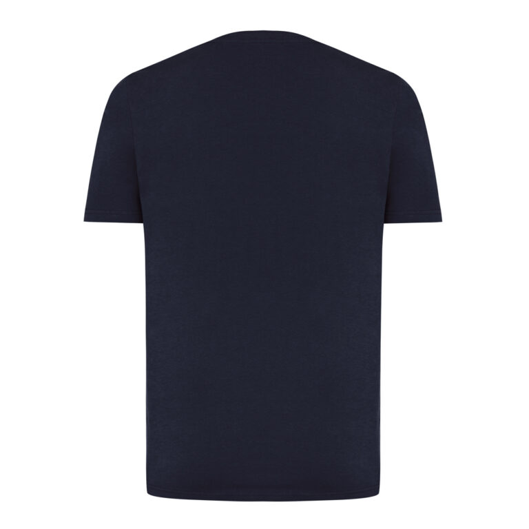 T-shirt en coton recyclé Brett, bleu marine