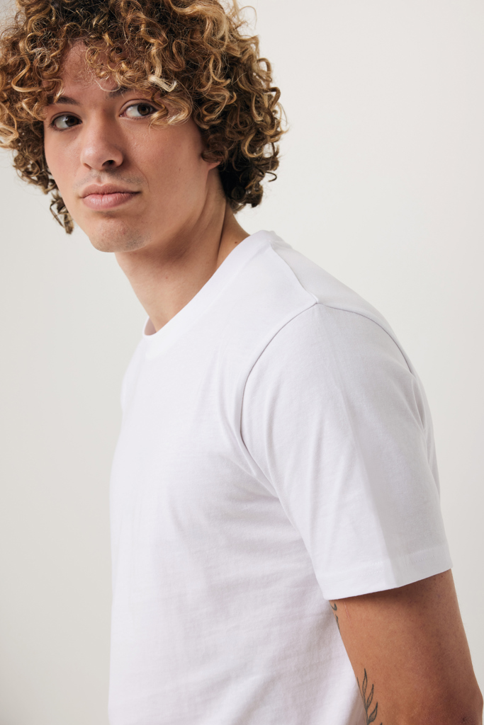 Brett recycled cotton t-shirt, recycled white