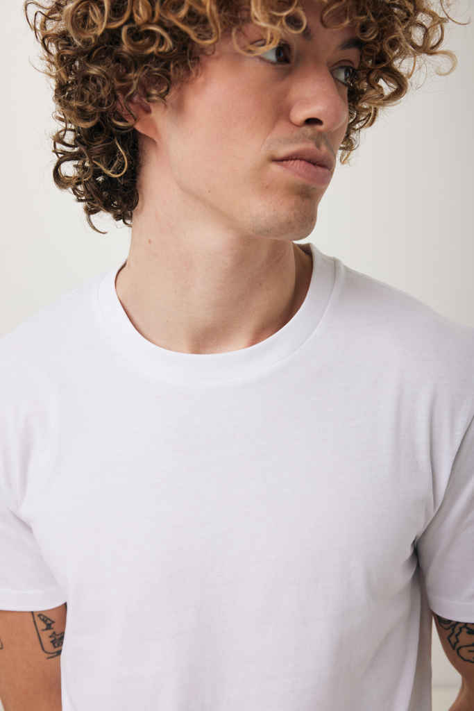 Brett recycled cotton t-shirt, recycled white