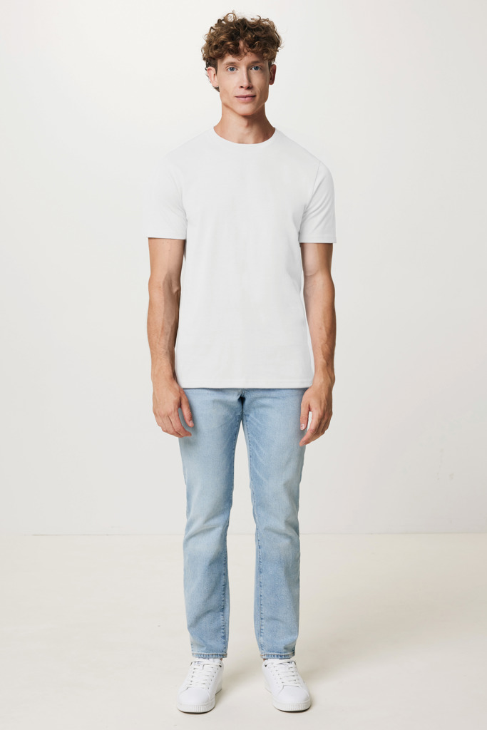 Brett recycled cotton t-shirt, recycled white