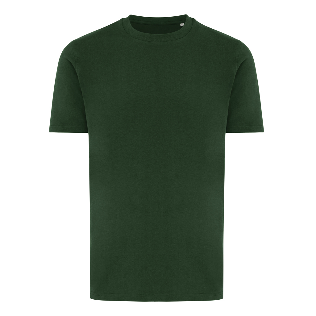 T-shirt Brett in cotone riciclato, forest green