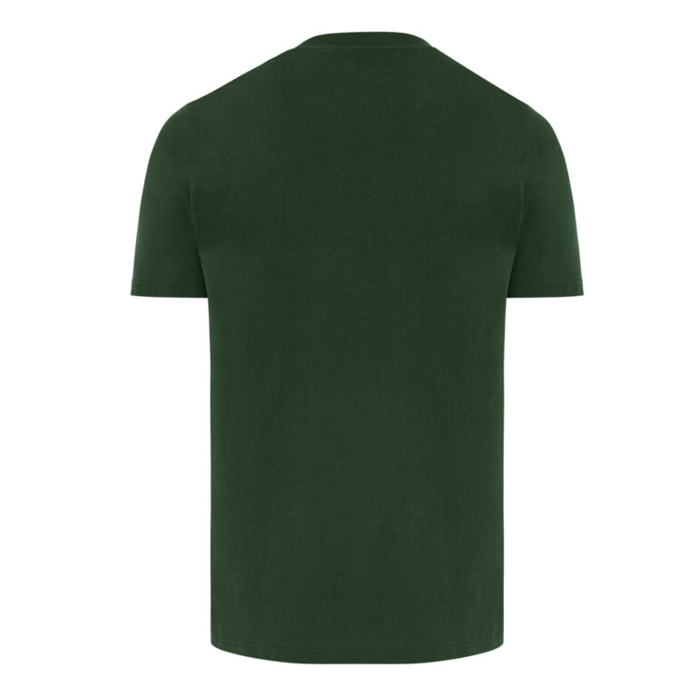 Brett t-shirt i återvunnen bomull, forest green