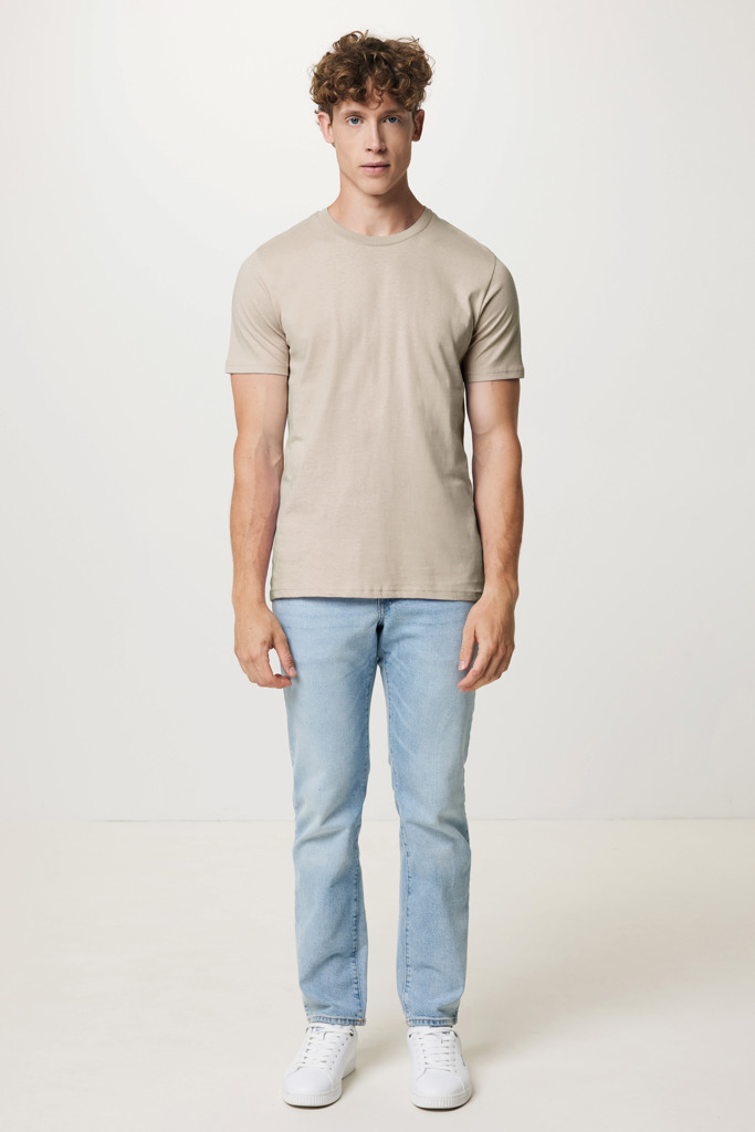 Brett recycled cotton t-shirt, desert