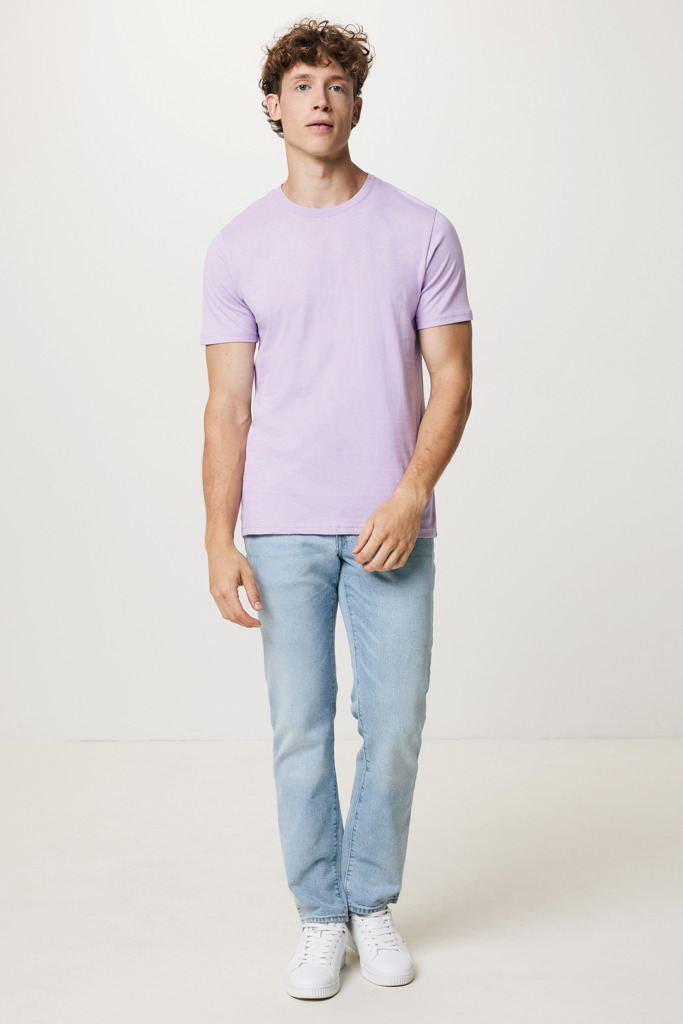Brett recycled cotton t-shirt, lavender