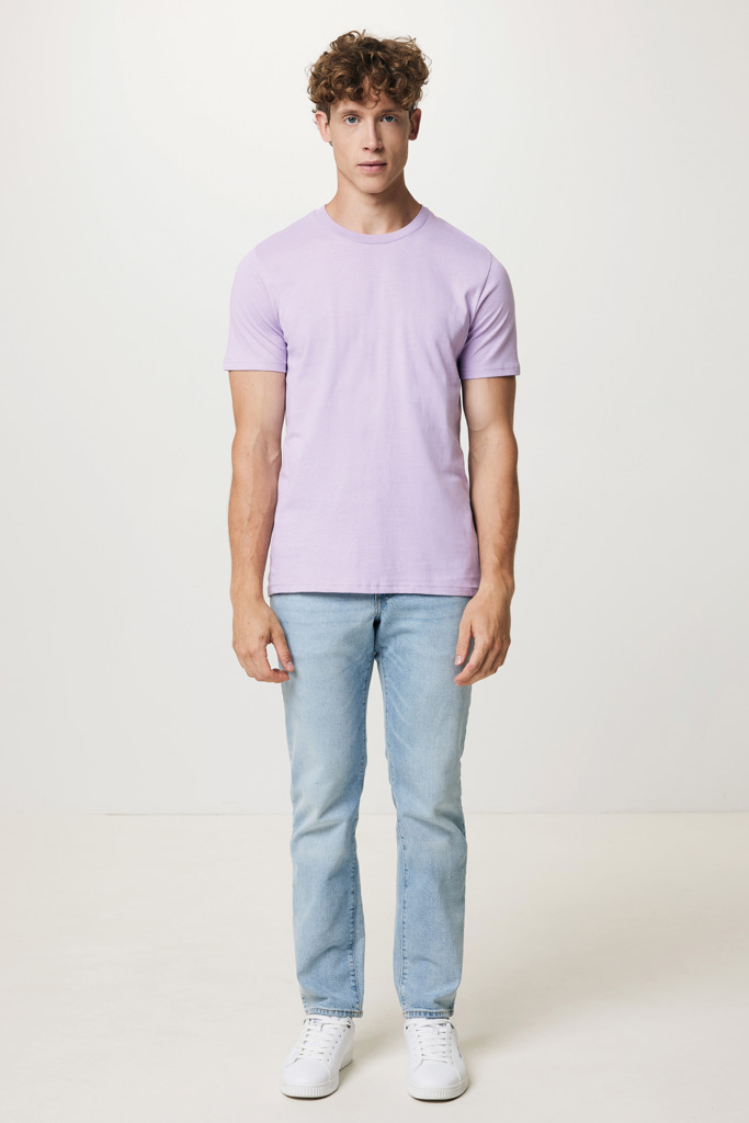 Brett recycled cotton t-shirt, lavender