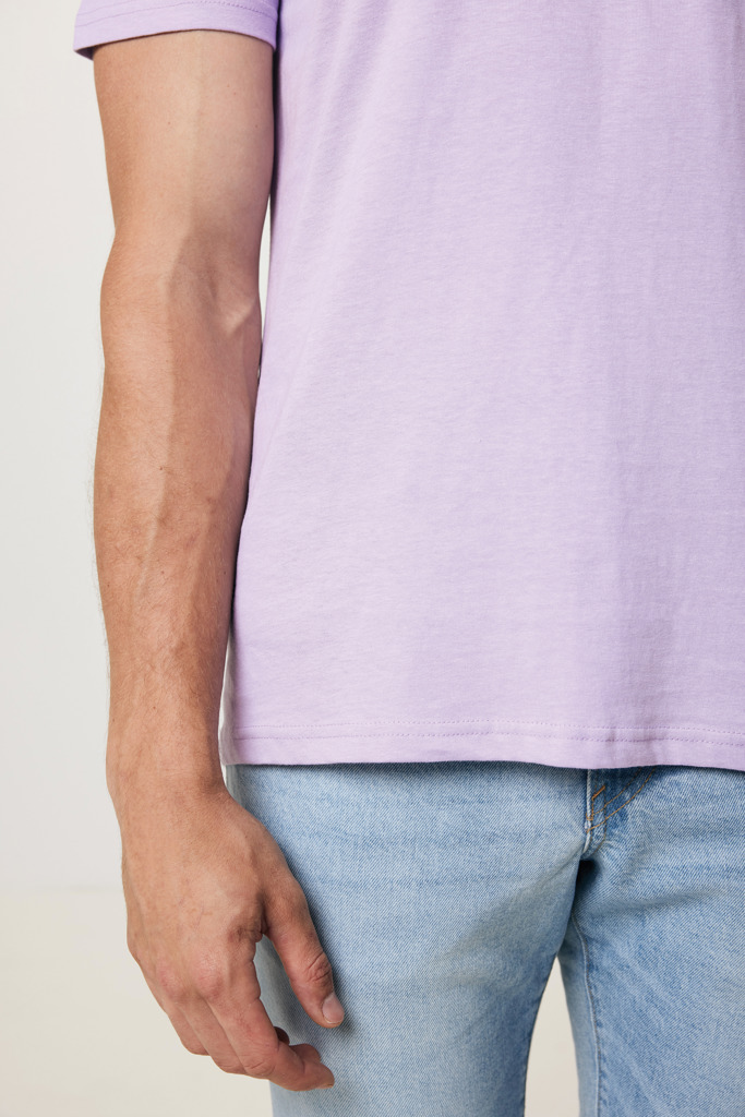 Brett recycled cotton t-shirt, lavender
