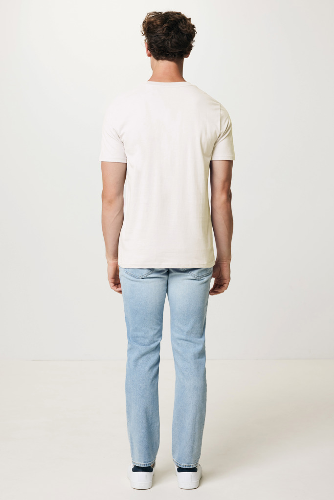 Brett recycled cotton t-shirt, natural raw