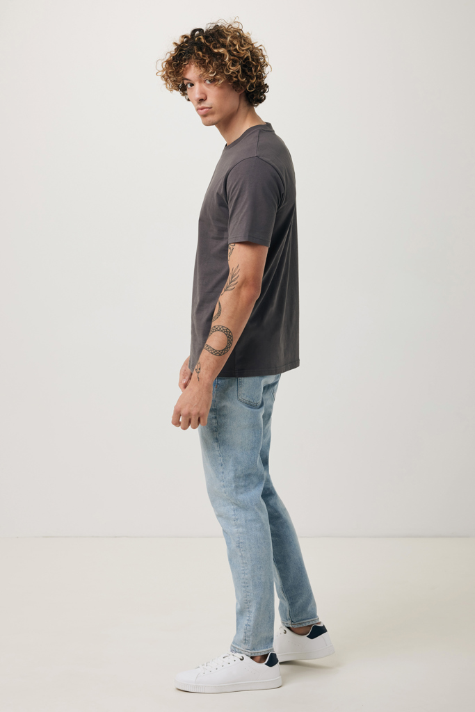 Brett recycled cotton t-shirt, anthracite