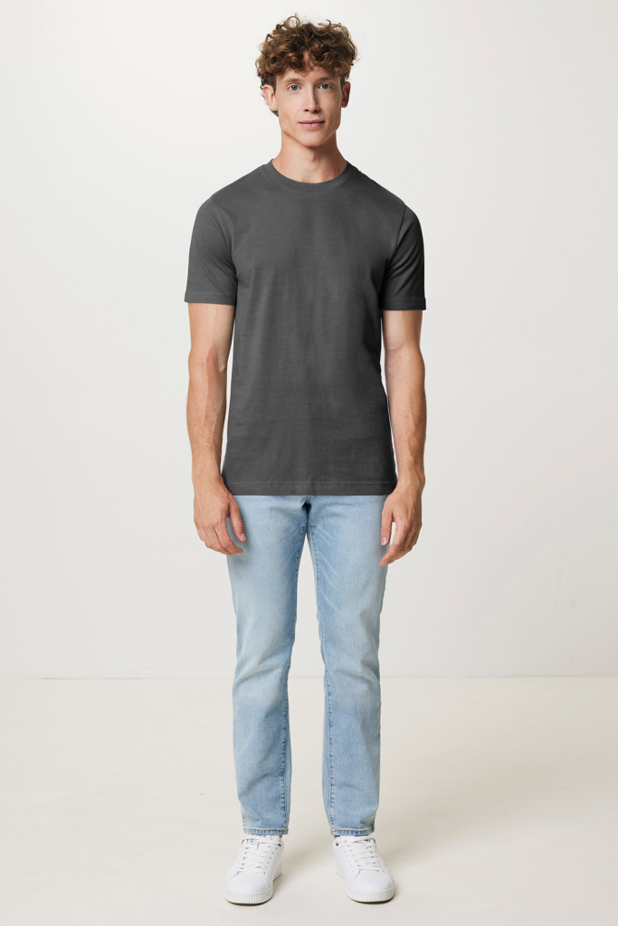 Brett recycled cotton t-shirt, anthracite