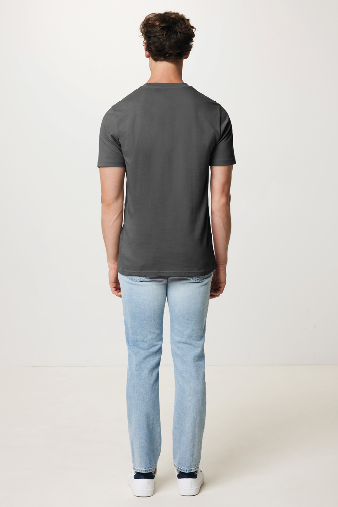 Brett recycled cotton t-shirt, anthracite