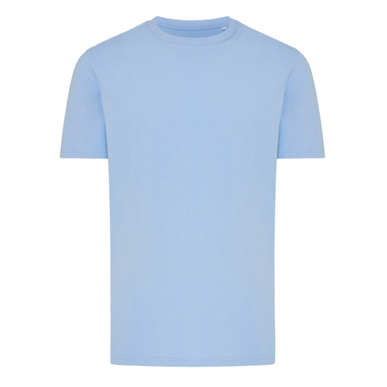 Brett recycled cotton t-shirt, sky blue