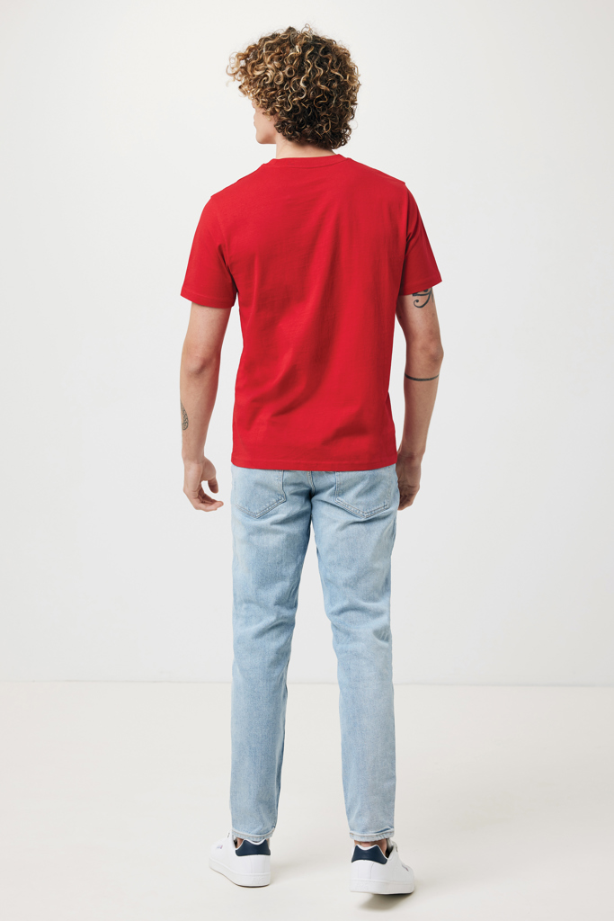 Brett recycled cotton t-shirt, red