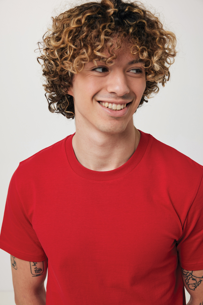 Brett recycled cotton t-shirt, red