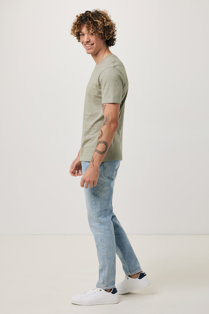 Brett Camiseta Medium Weight Algodón Reciclado, light heathe