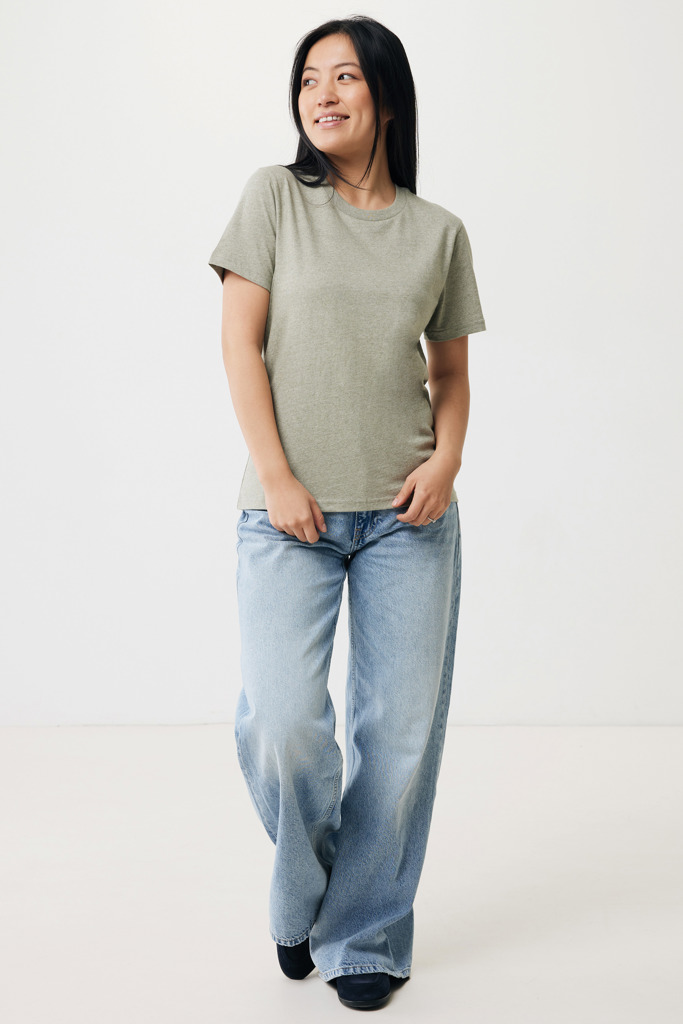 Brett Camiseta Medium Weight Algodón Reciclado, light heathe