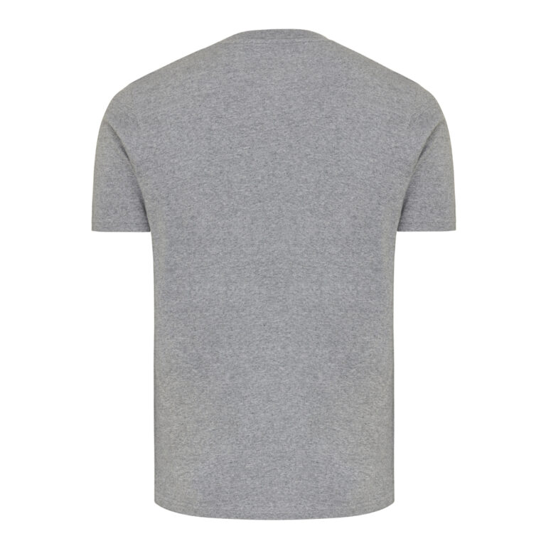Brett recycled cotton t-shirt, light heather anthracite