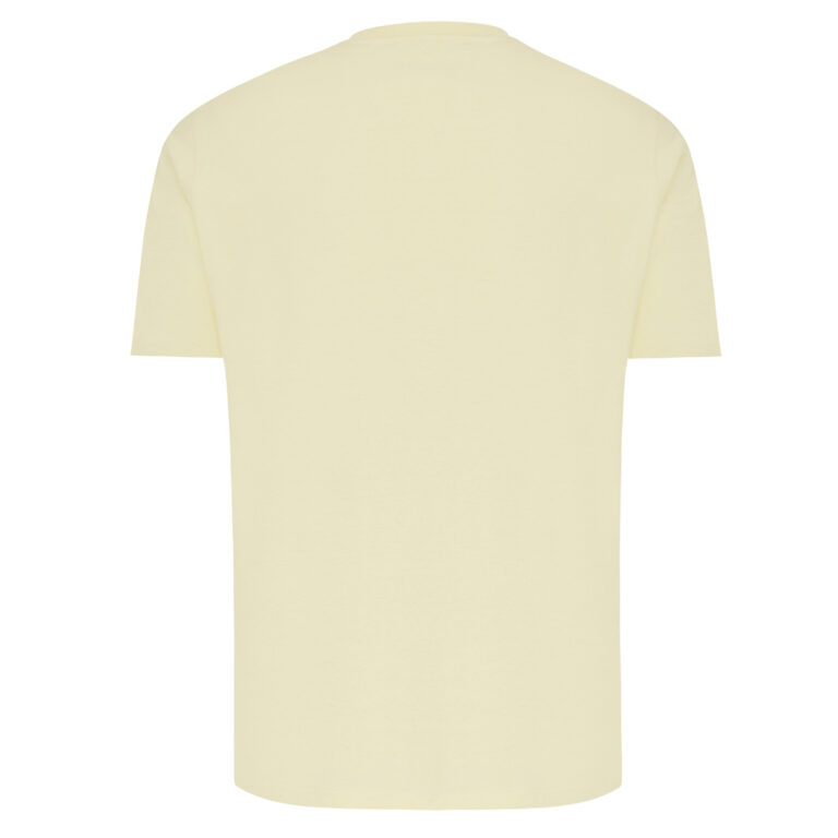 Brett recycled cotton t-shirt, cream yellow