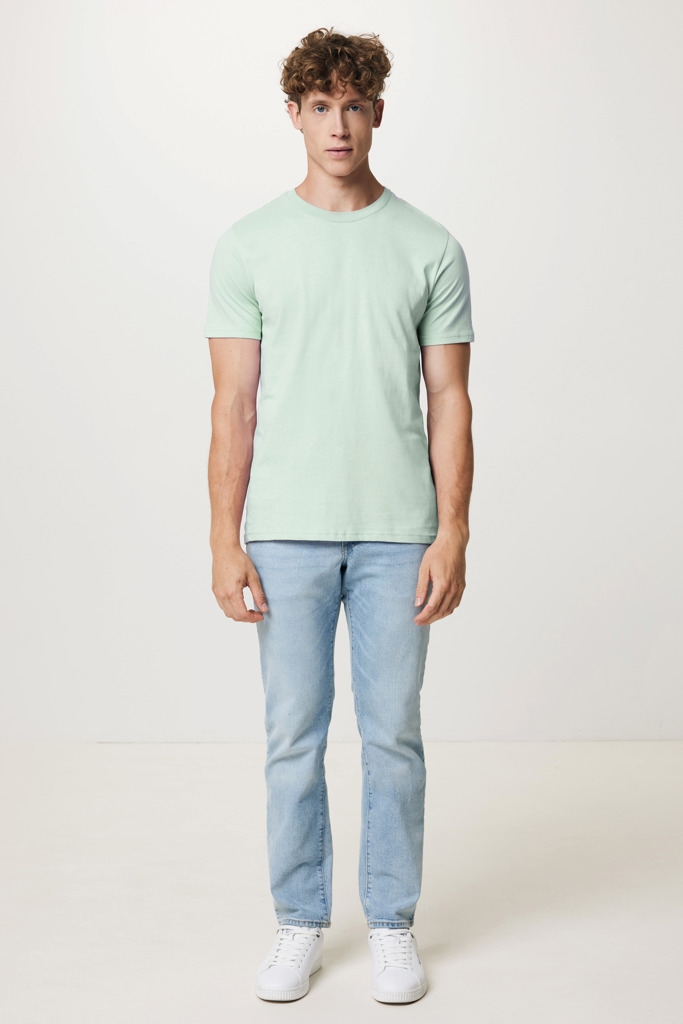 Brett recycled cotton t-shirt, crushed mint