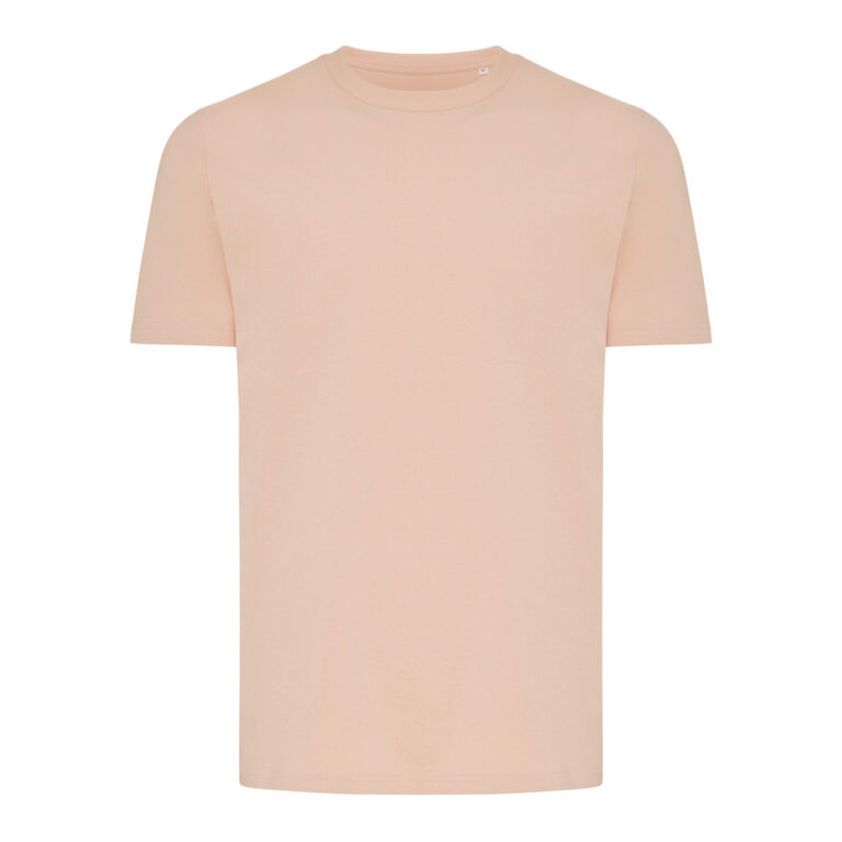Brett recycled cotton t-shirt, peach nectar