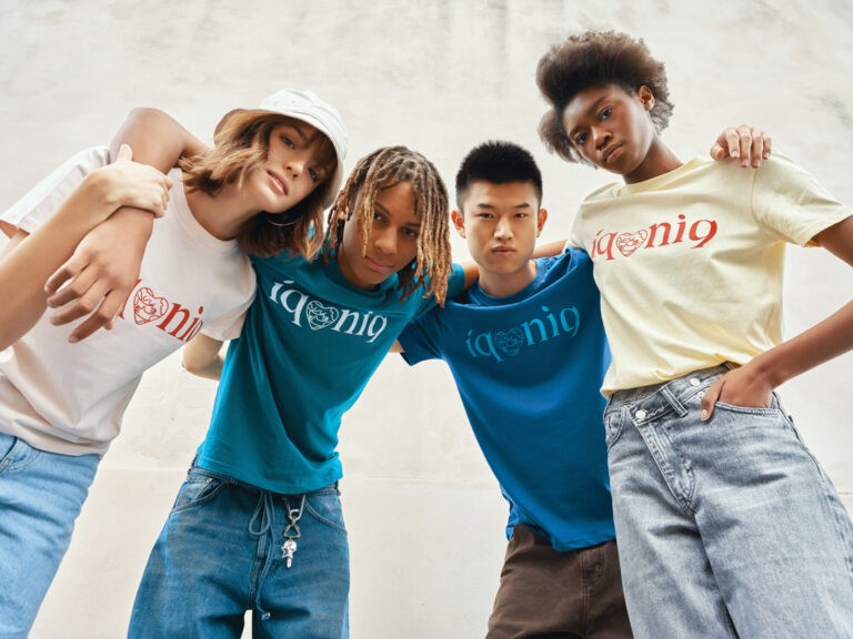 Brett recycled cotton t-shirt, cloud pink