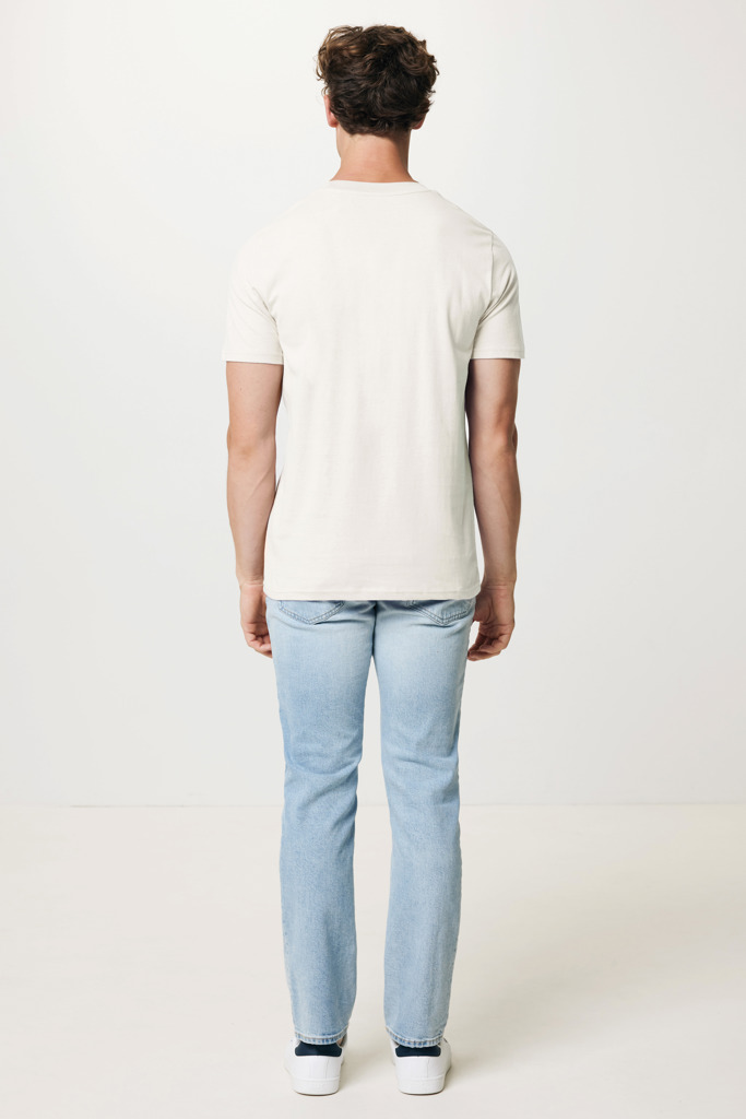 Brett recycled cotton t-shirt, ivory white