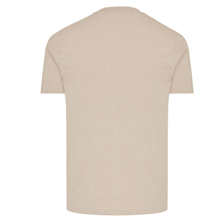 T-shirt Brett in cotone riciclato, light heather brown