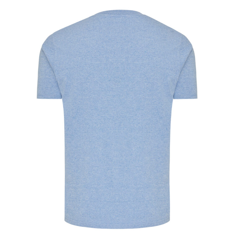 Brett recycled cotton t-shirt, light heather blue