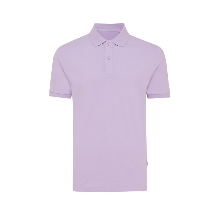 Polo Yosemite in cotone piquet riciclato, lavender