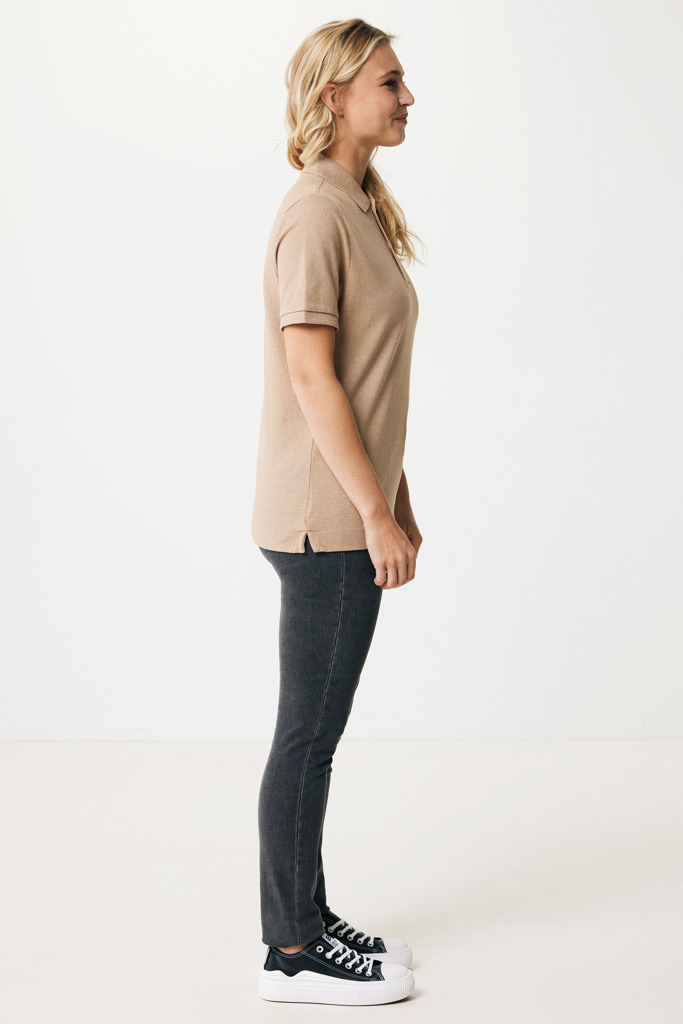 Yosemite Piqué-Poloshirt aus recycelter Baumwolle, heather b