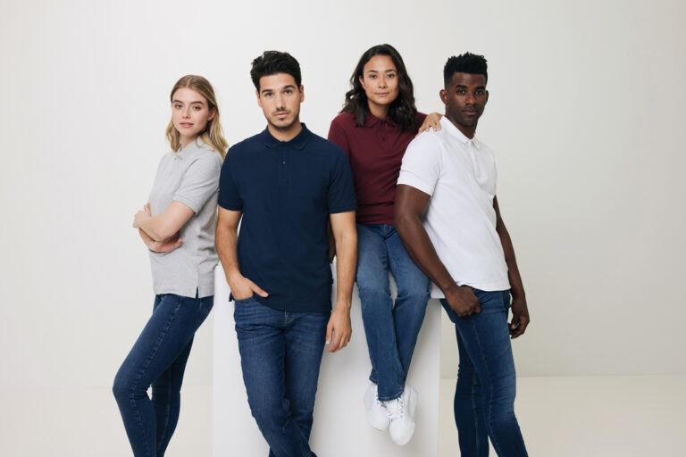 Yosemite pikétröja i återvunnen bomull, natural raw