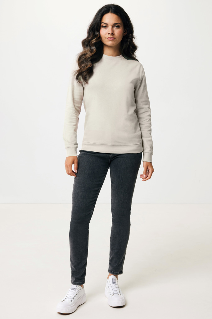 Zion sweatshirt i återvunnen bomull, desert