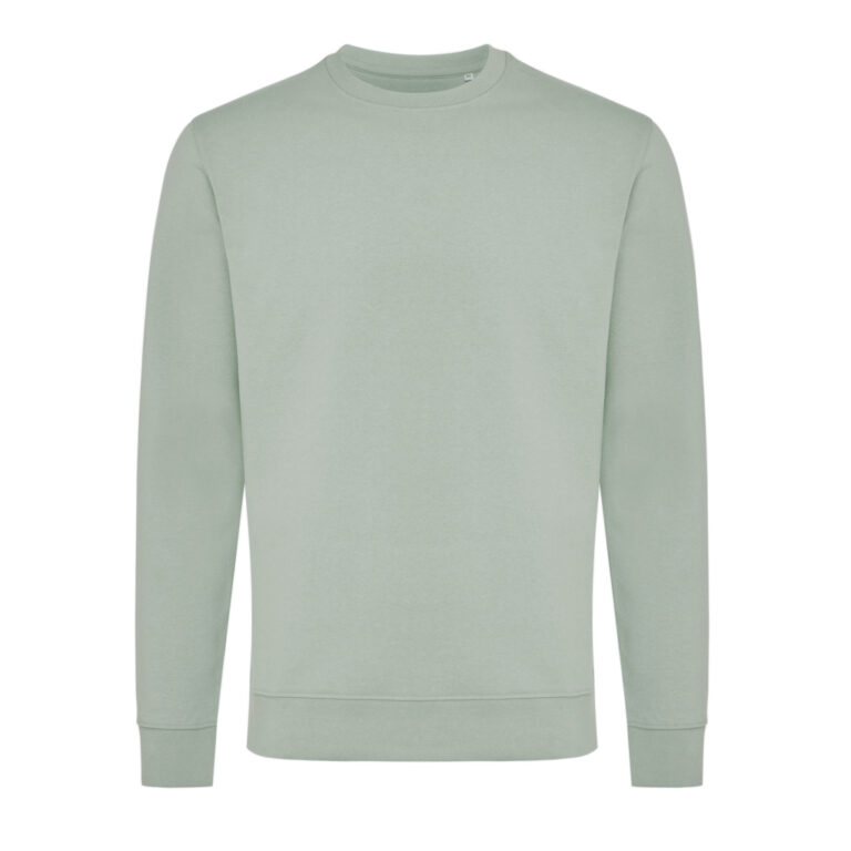 Zion sweatshirt i återvunnen bomull, Iceberg green