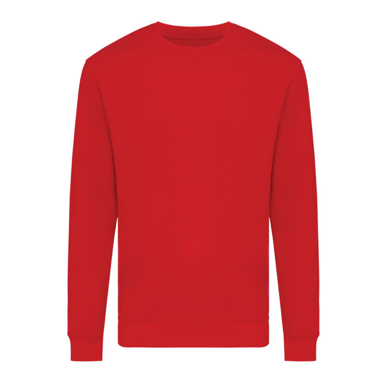 Zion recycled cotton crew neck, red