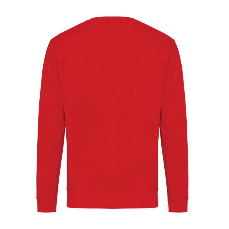 Zion recycled cotton crew neck, red