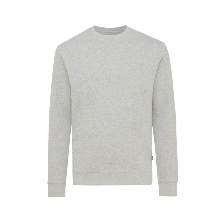 Denali recycled cotton crew neck undyed, heather grey